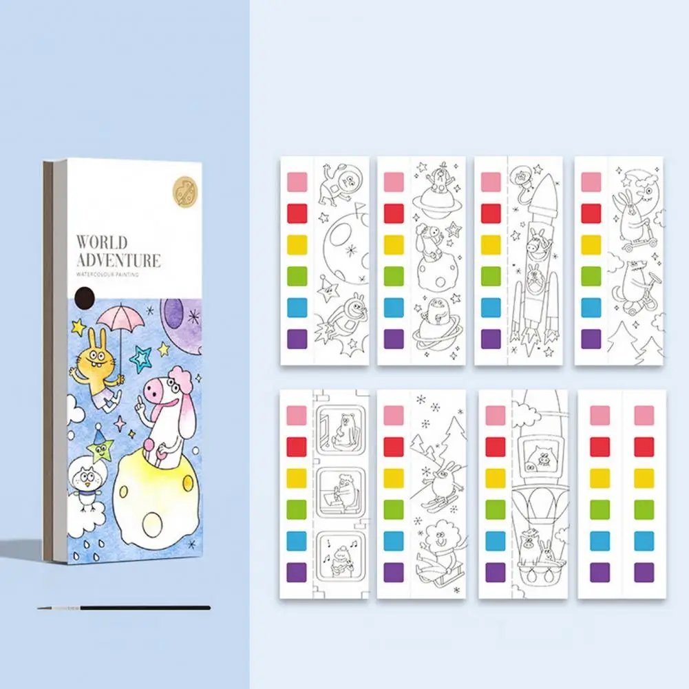 

1 набор, книжка-раскраска с граффити