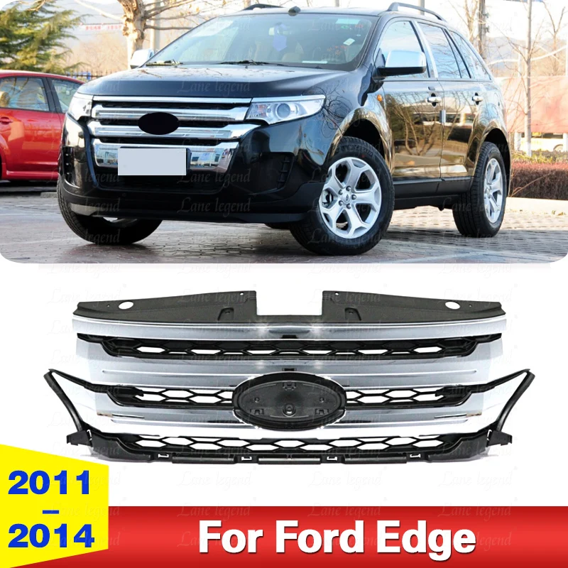 Идеально подходящая решетка переднего бампера капота гоночная для Ford Edge 2011 2012 2013