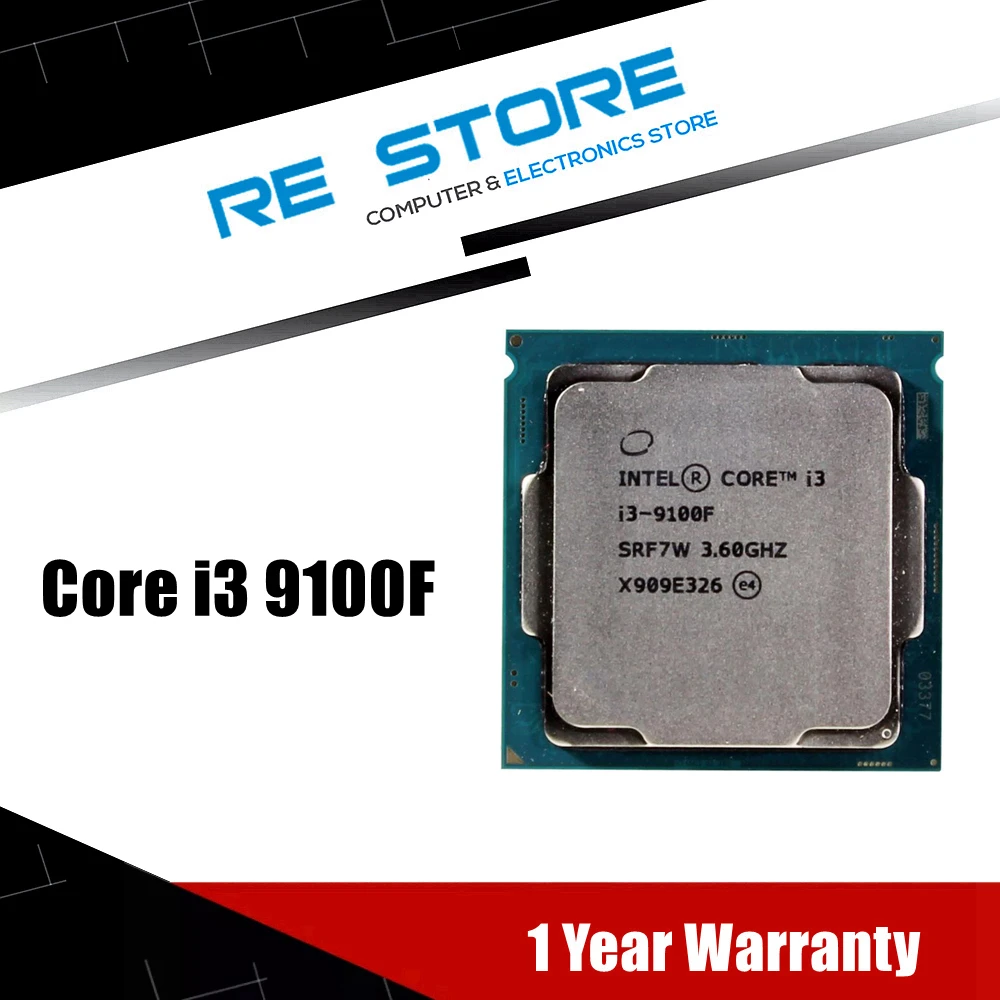 

Процессор Intel Core i3 9100F 3,6 ГГц SRF7W/SRF6N четырехъядерный четырехпоточный процессор 65 Вт 6 Мб LGA 1151