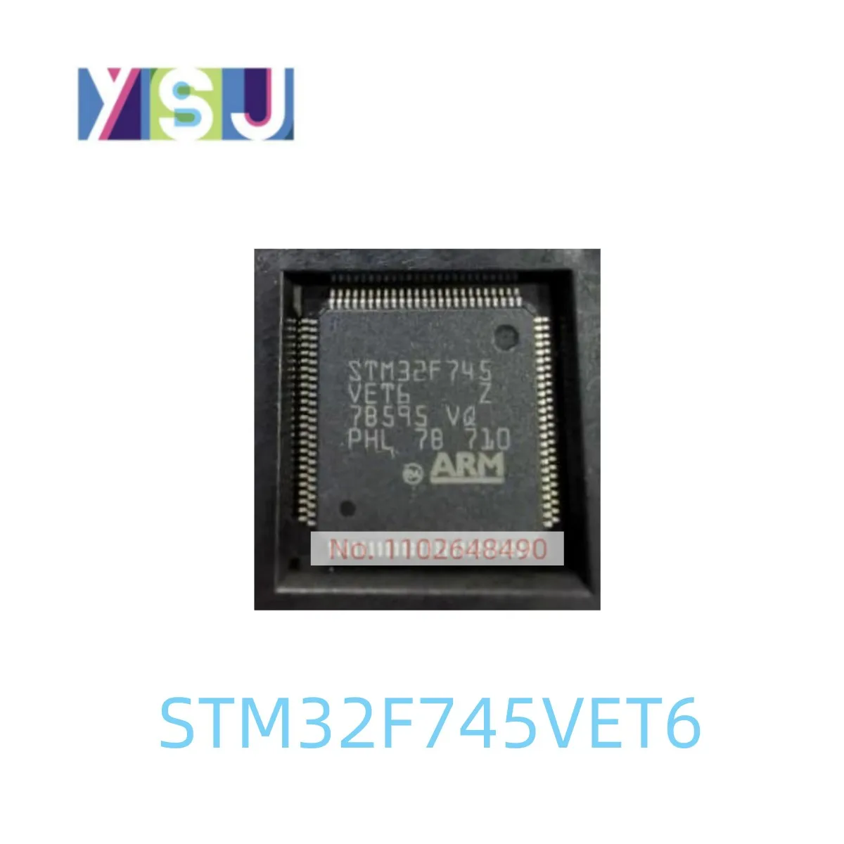 

STM32F745VET6 IC Brand New Microcontroller EncapsulationQFP-100
