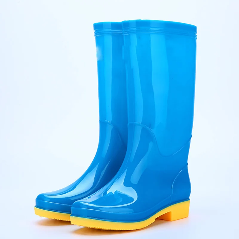 

Comemore Rain Boots Women's High Heel Warmth Plush Non-slip Galoshes 2022 New Rubber Boot Waterproof Water Shoe 41 Free Shipping