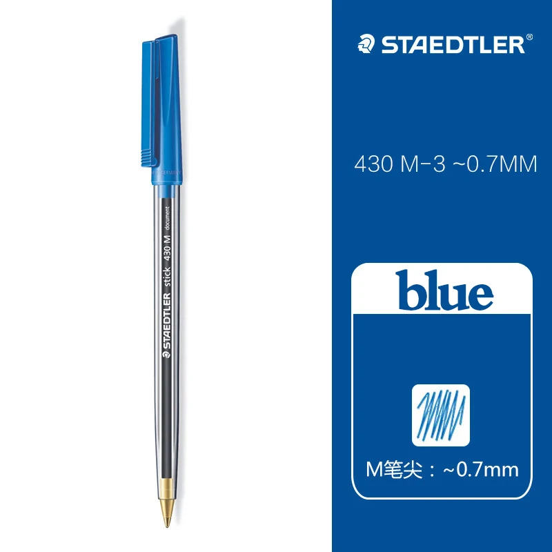 

Шариковая ручка STAEDTLER 430F/M большая емкость