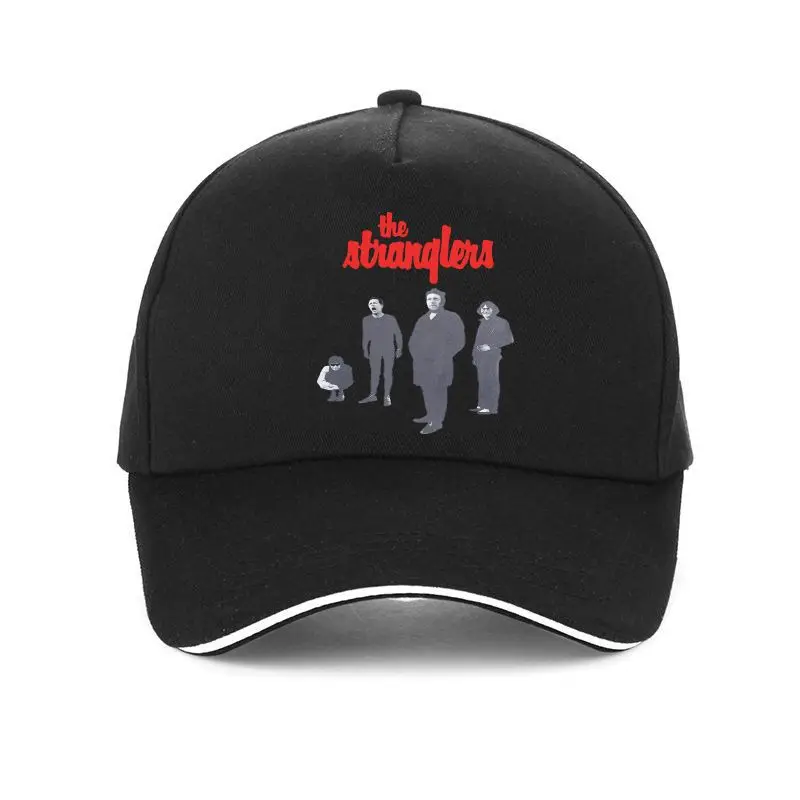 

Gorra de béisbol con estampado de El cuervo para hombre y mujer, sombrero de béisbol con estampado de THE Strangles en blanco y