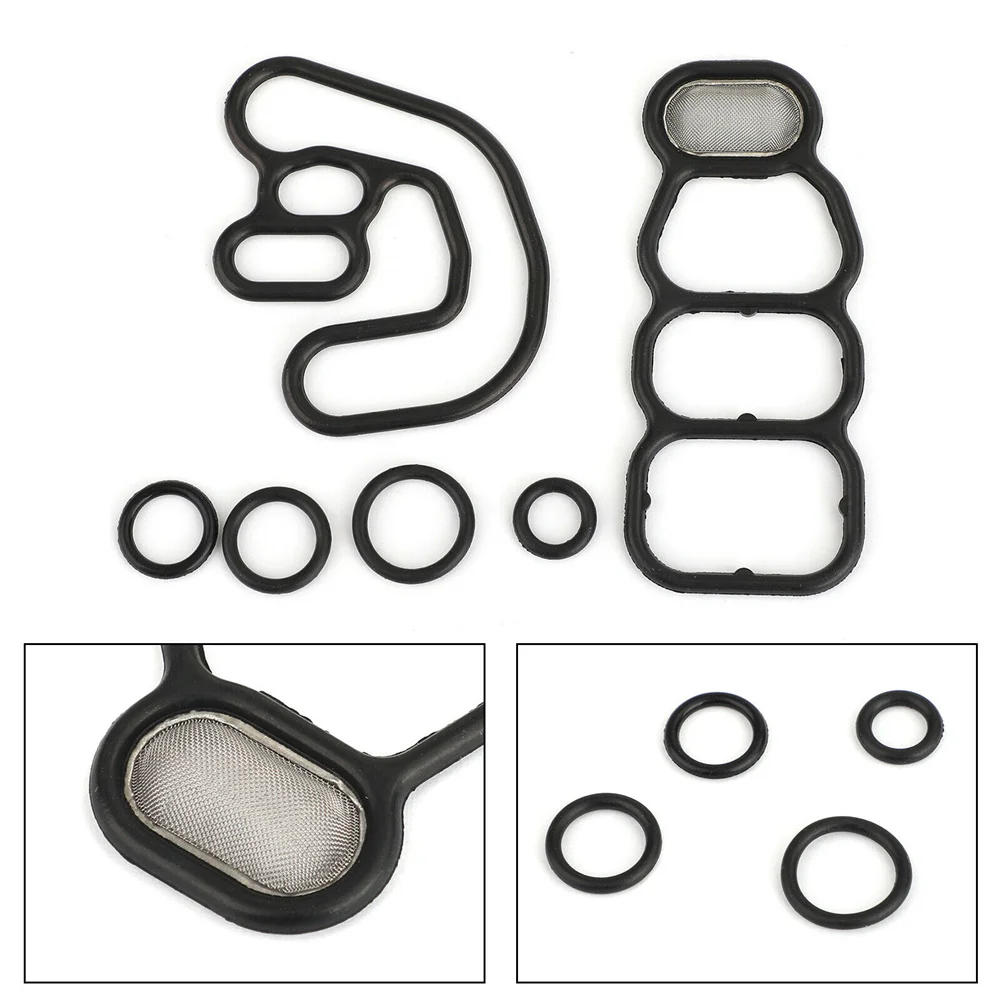 

Durable Solenoid Gasket SET Gasket For Accord Gasket KMVSG-OSA6 Odyssey Rubber Seal VTEC Solenoid V6 V6 05-07 Valve