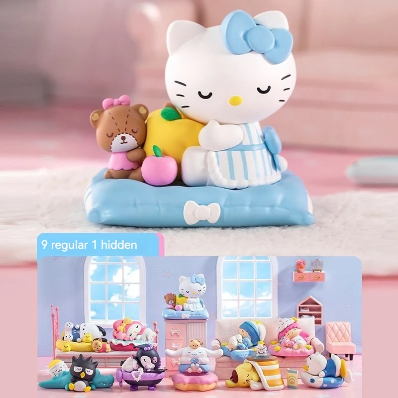 Miniso Kuromi слепая коробка Anran Sleep Series милая кукла ручной работы украшение для