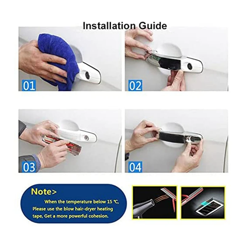 Хромированная накладка на дверную ручку верхнее покрытие для Ford Focus Escape Kuga C-Max S-Max