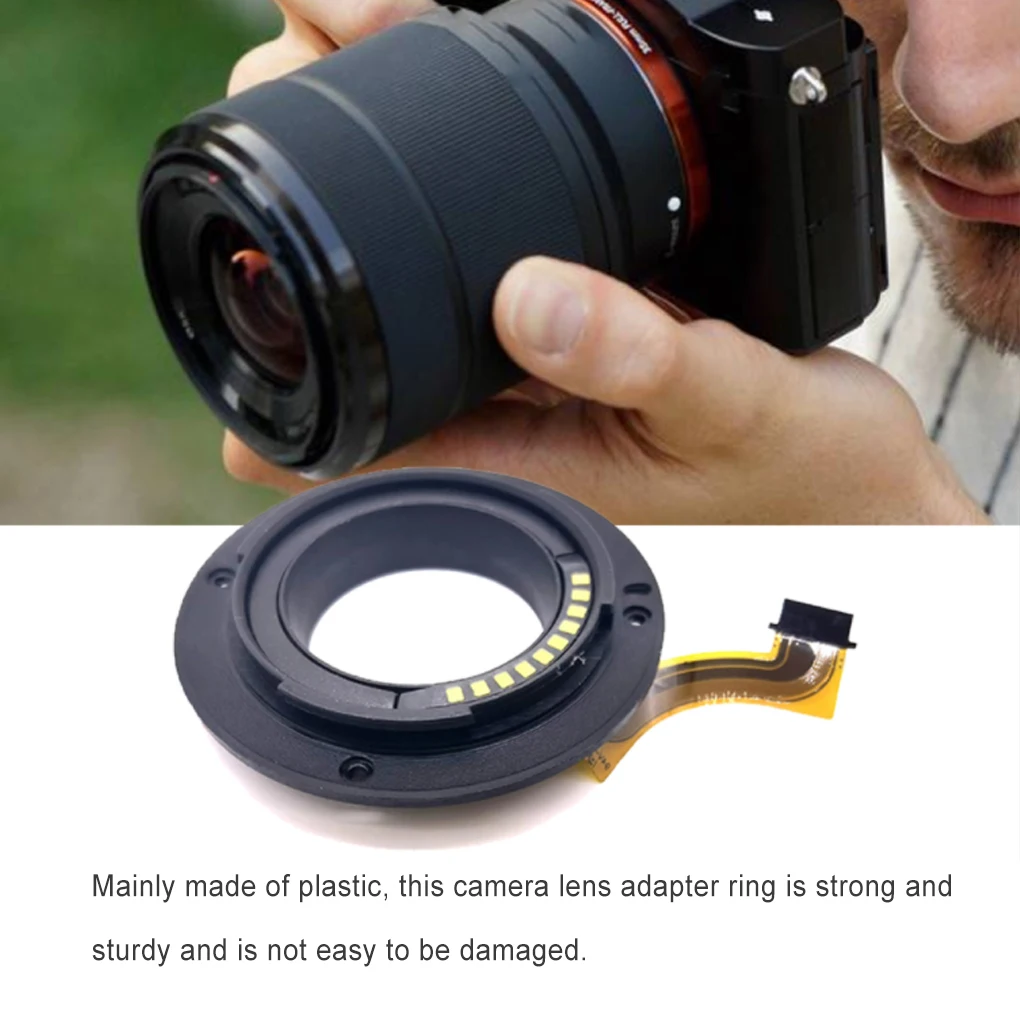 

50-230mm Lens Mount Ring with Ribbon Cable Cameras Lenses Adapter Rings Photography Accessories Replacement for Fujifilm