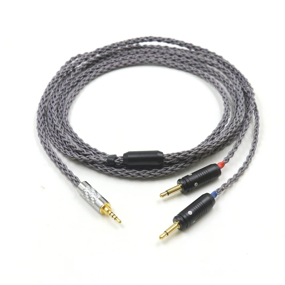 8 Core Balanced 2.5 4.4 6.5 XLR For Clear Celestee NEW Focal ELEAR Utopia Stellia Headset French Earphone Cable enlarge