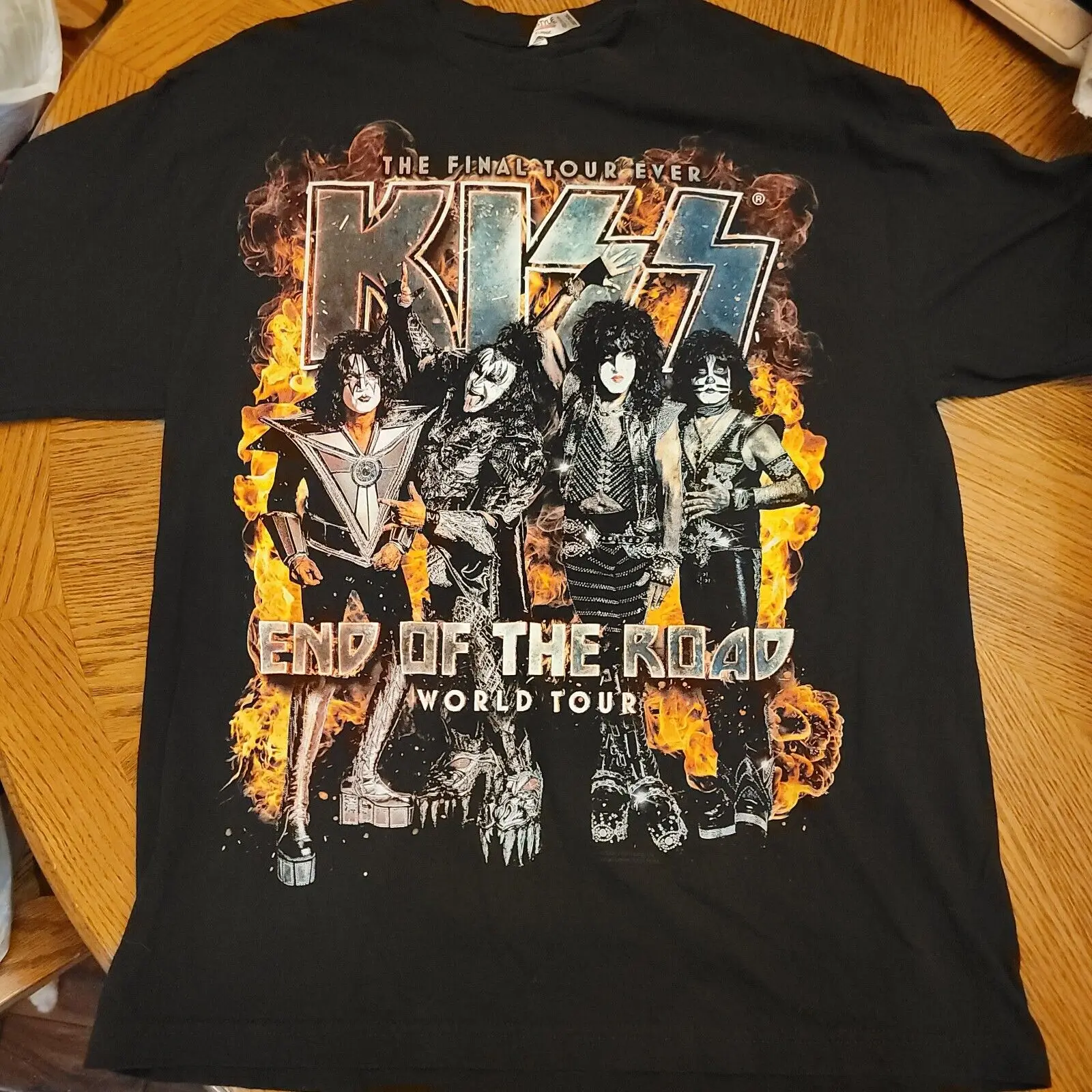 Мужская футболка с надписью The End Of Road