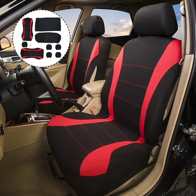

Automobiles Seat Covers Full Car Seat Cover Universal Fit Car Accessories Seat Decoration Protector Cover Car-Styling