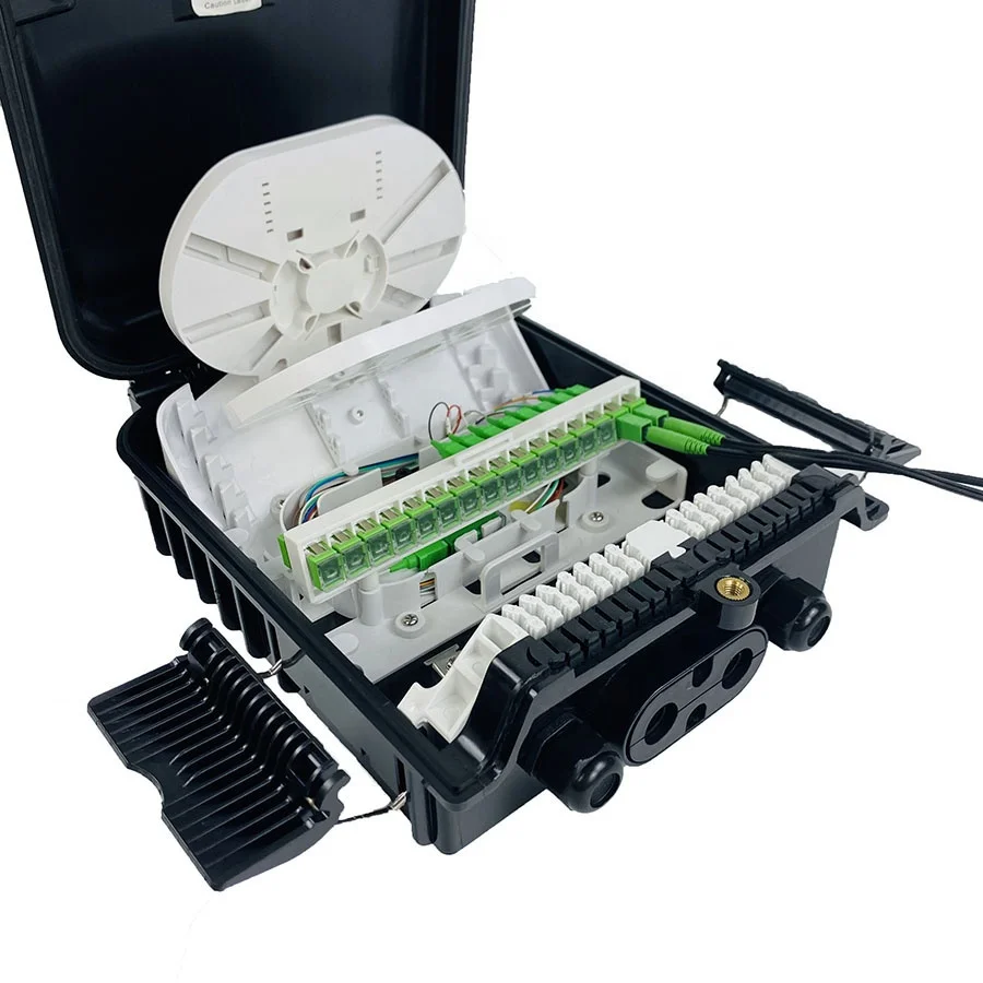 1x16 Fiber Optic Terminal Box with Splitter