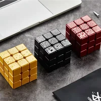 3x3 professional speed puzzle cube classic magic cube metal cubo magico students montessor educational toy for children gifts