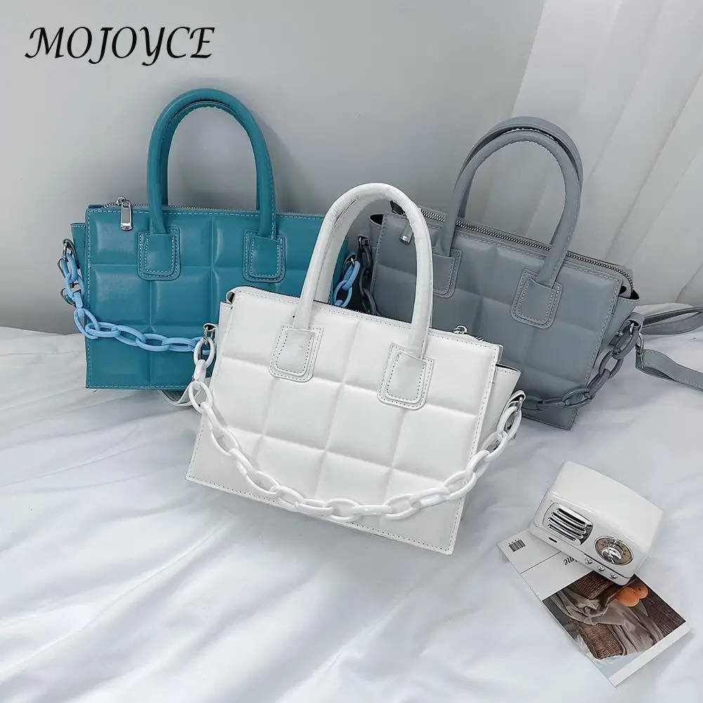 

Vintage Women Pattern Chain PU Shoulder Bag Small Crossbody Bags Ladies Designer Handbags luxury female bag Elegant Female bag