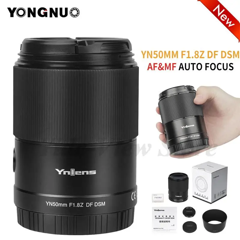 YONGNUO YN50mm F1.8Z DF DSM объектив с автофокусом