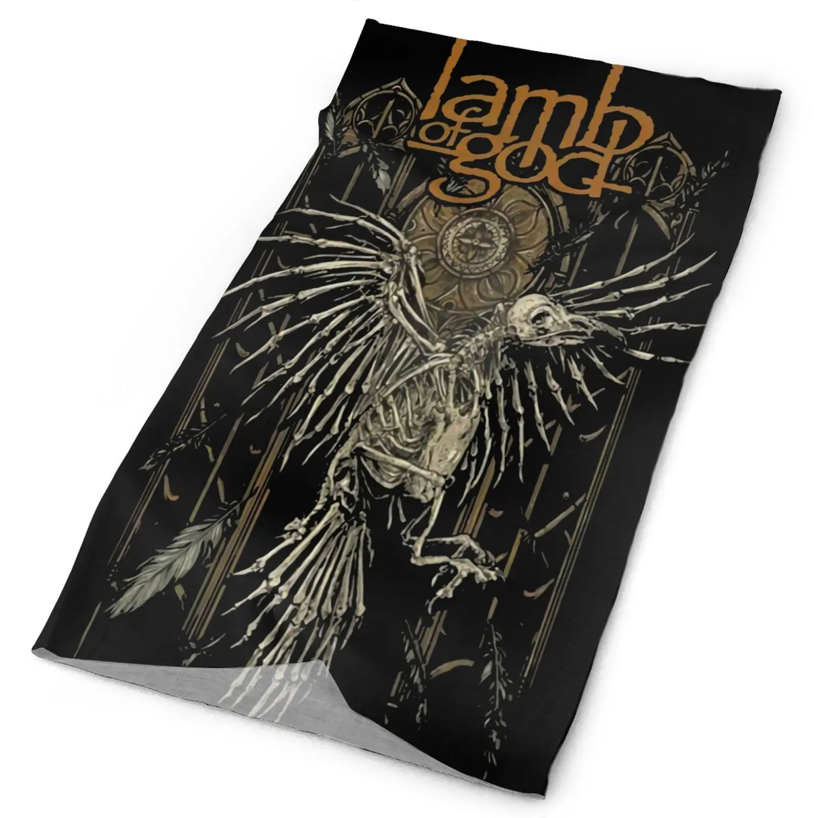 

Lamb Of God Crow Men's Bandana Mask For Face Cycling Bandana Scarf Skis Scarf Fishing Scarf Men's Balaclava Scarves And Shawls