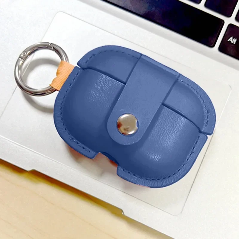 Мягкий чехол для наушников Apple Airpods Pro роскошная сумка хранения из искусственной