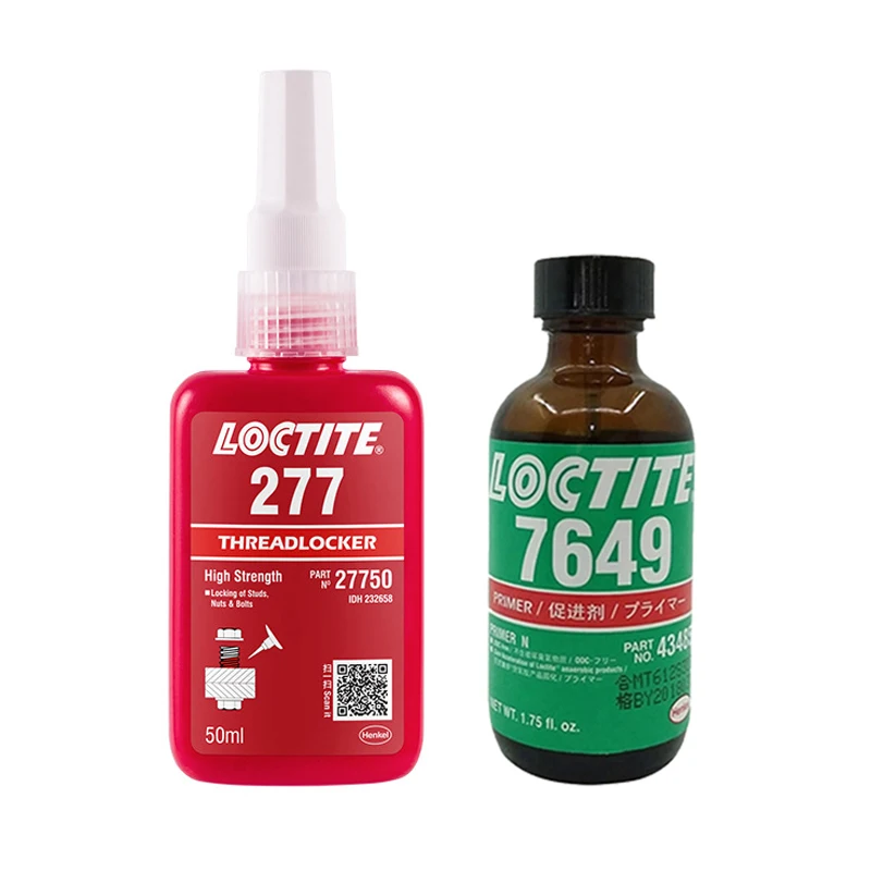 

250ml Loctite 277+7649 High Strength Oil Resistance Screw Glue Metal Thread Adhesive Anaerobic Adhesive Anti Loose Locking Agent