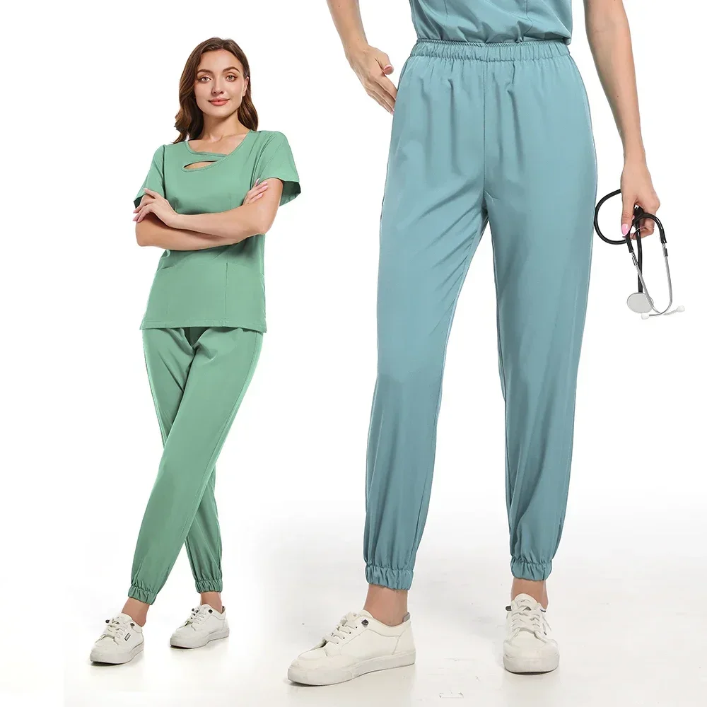 Медицинская форма эластичный набор скрабов больничные хирургические скрабы