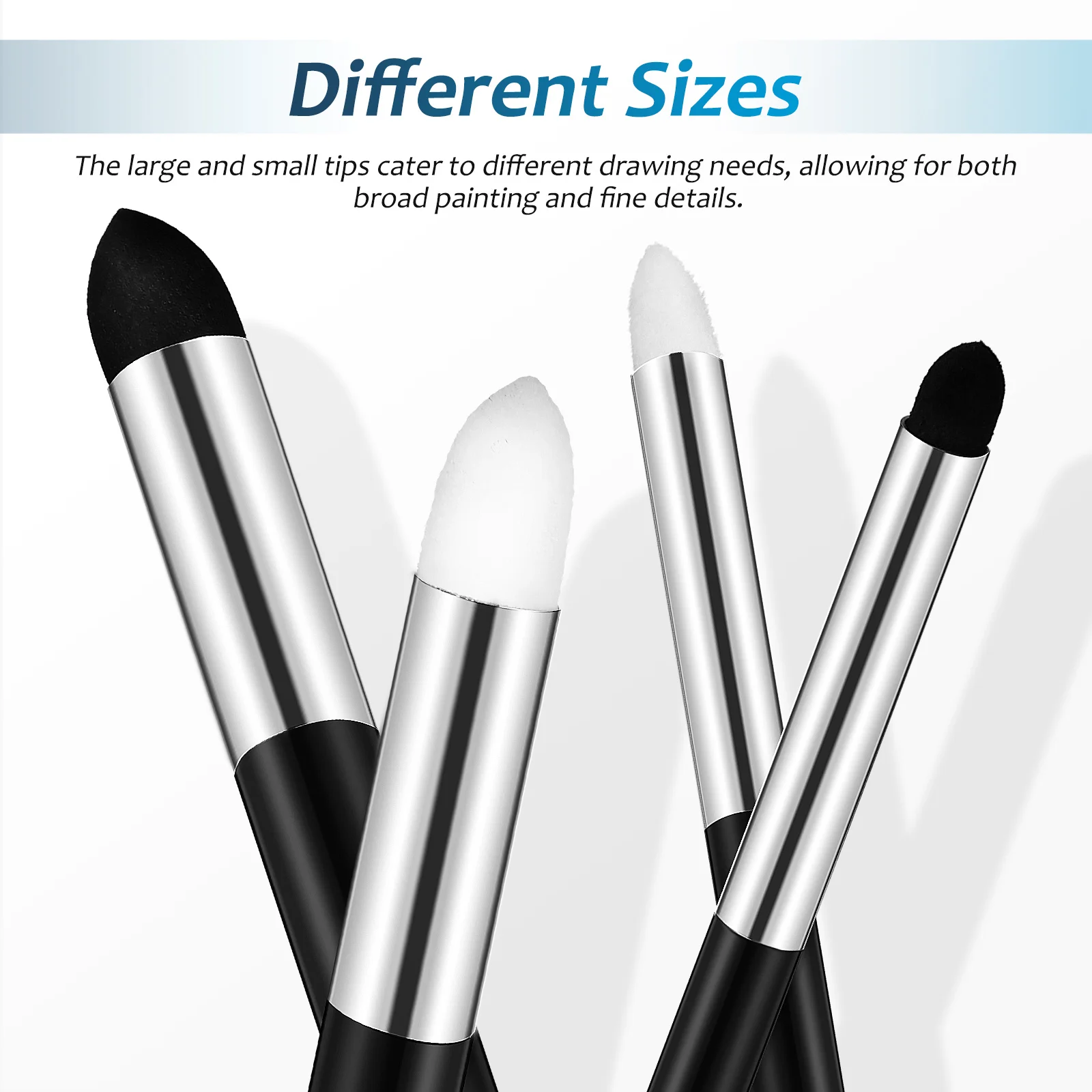 6 шт. ластик губка губки для рисования растушевка карандашей кисть блендеры