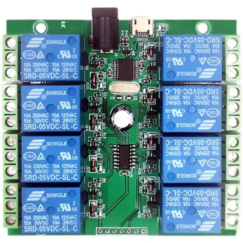 USB-релейный модуль типа LCUS переключатель управления последовательным портом