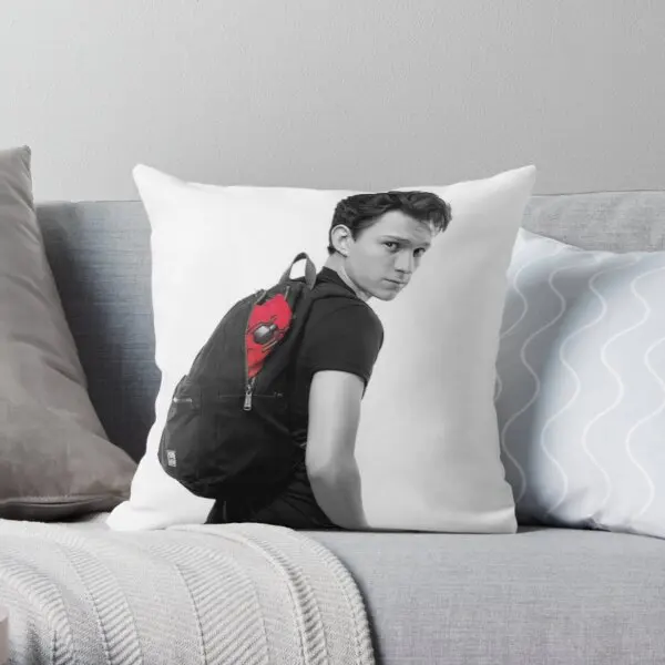 

Tom Holland Printing Throw Pillow Cover Hotel Fashion Anime Sofa Office Decorative Fashion Bed Car Cushion Pillows not include