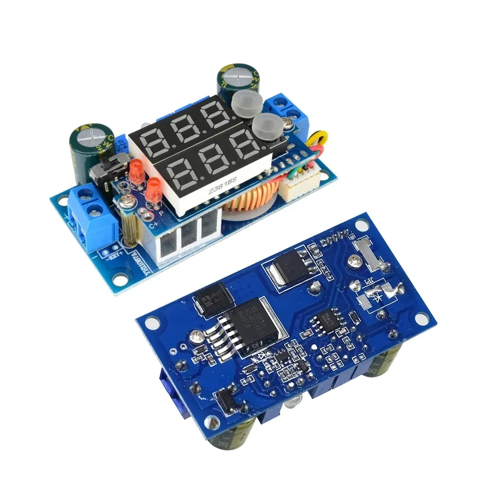 MPPT солнечный контроллер 5A DC-DC цифровой дисплей понижающий модуль постоянного