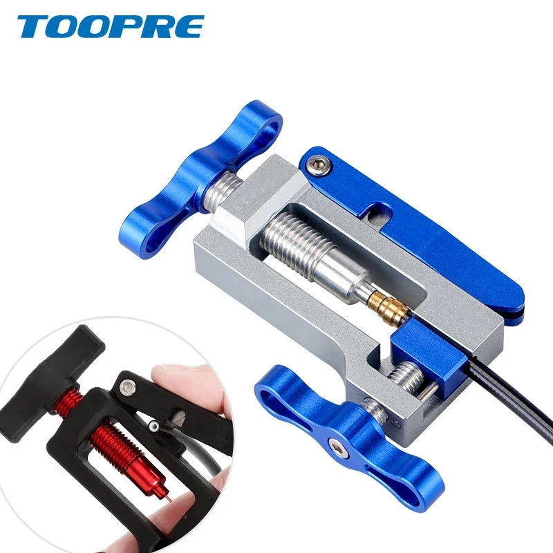 

Bike Needle Tool 2 in 1 Bicycle Brake Hydraulic Hose Needle Driver Cutter Repair Tool for Bike Shimano SRAM AVID Magura Formula