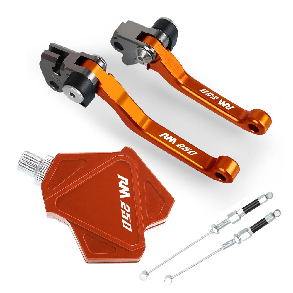 

Motorcycle Accessories Brake Clutch Lever Easy Pull Clutch Lever System Kit Parts For SUZIKI RM250 1996-2003 2002 2001 2000 1999
