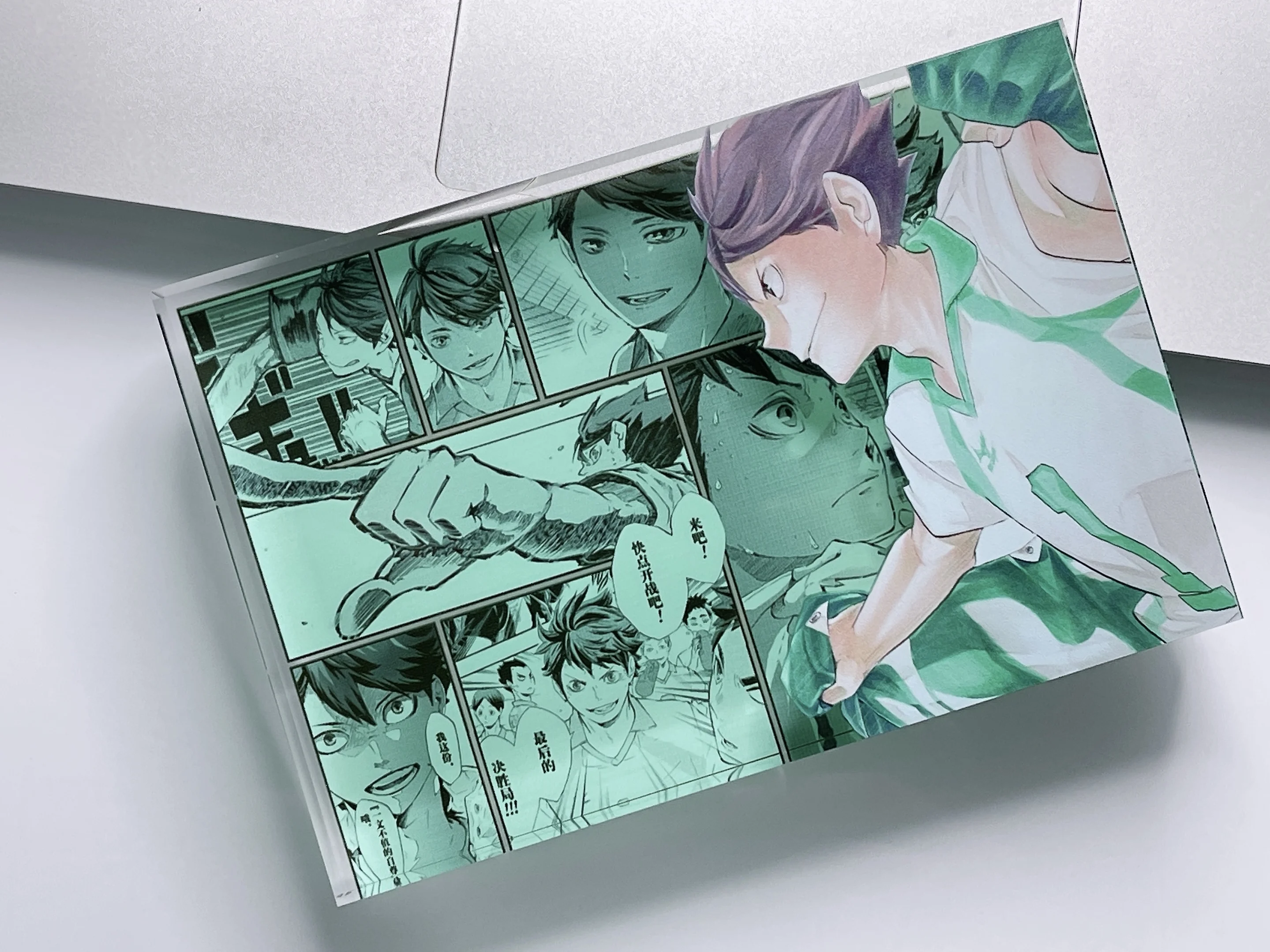 Аниме Haikyuu! Kozume Kenma Oikawa Tooru Косплей акриловый застрявший кирпич мультфильм с