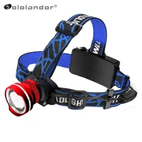 xml t6 led headlamp 3000lm 4 mode zoom powerful rj 2190 headlight rechargeable 18650 waterproof head flash torch camping hunting