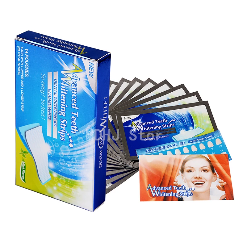 

Полоски гелевые для отбеливания зубов, инструменты для удаления пятен и гигиены полости рта, отбеливания зубов, 28 пар