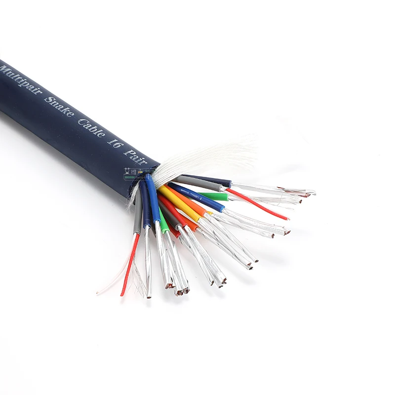 Многоканальный кабель AVSSZ 16 каналов микрофон аудиосигнал змеевидный миксер XLR