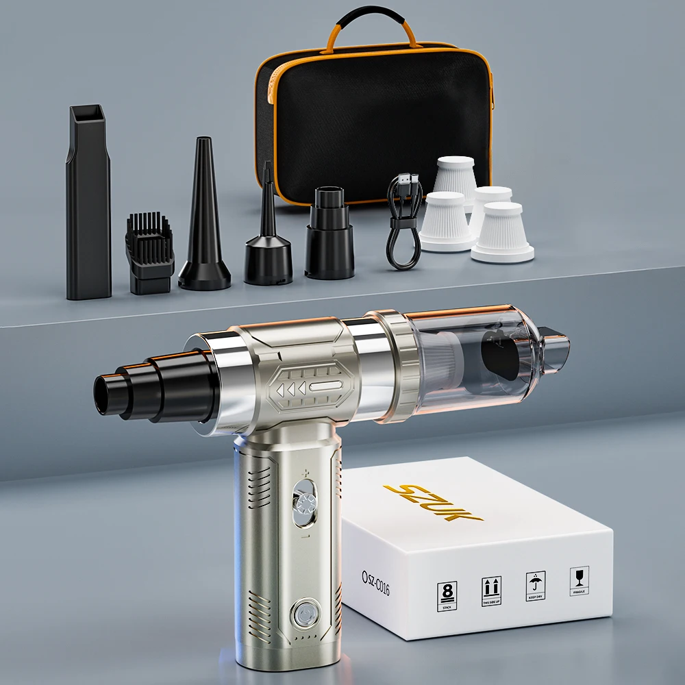 

Портативный Мини-вентилятор SZUK 2026 С Турбонаддувом, Бесщеточный Двигатель, Ручной Портативный Канальный Вентилятор