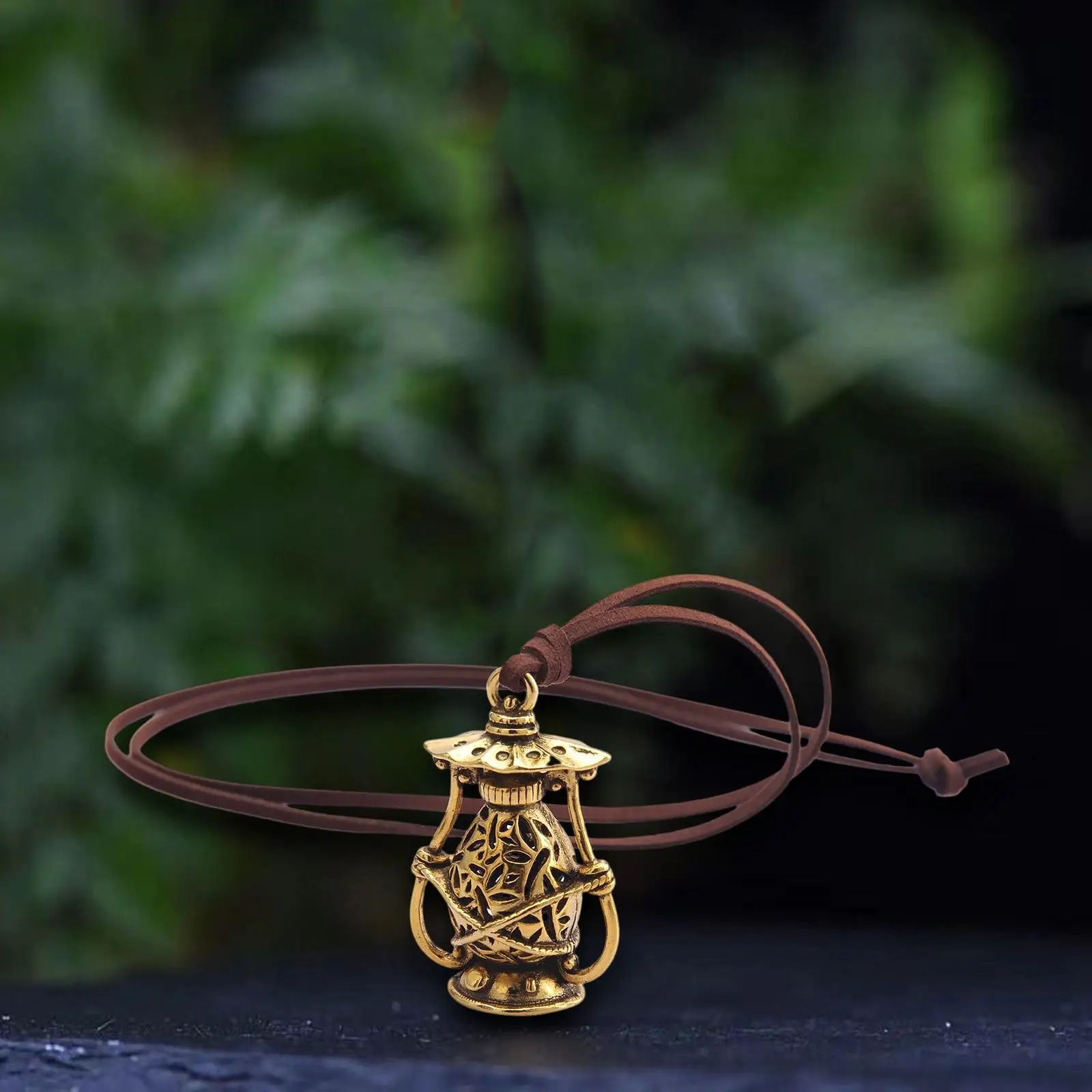 Стильная подвеска, ожерелье, амулеты в форме фонаря, регулируемая Изысканная подвеска, Ретро стиль, унисекс для выпускного вечера