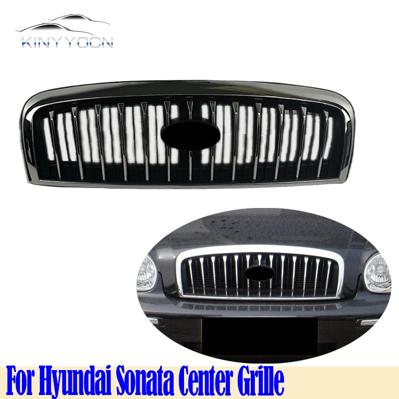 Решетки для Hyundai Sonata 2003 04 05 06 07 08 09 10 Решетка переднего бампера