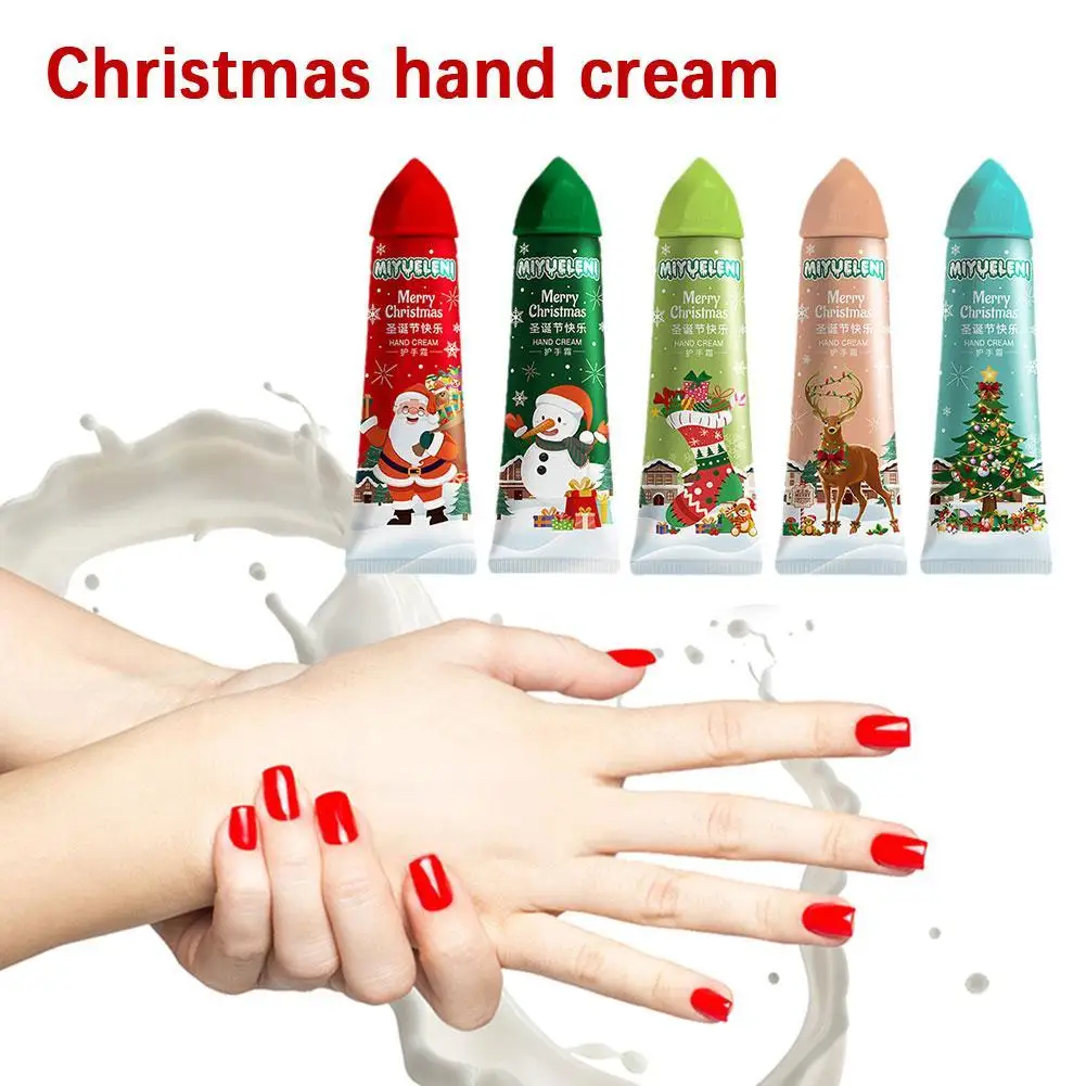 

Mi Yue Le Ni Ice Cream Christmas Series 5 Pack Hand Cream 30g Moisturizing Non greasy Moisturizing and Refreshing