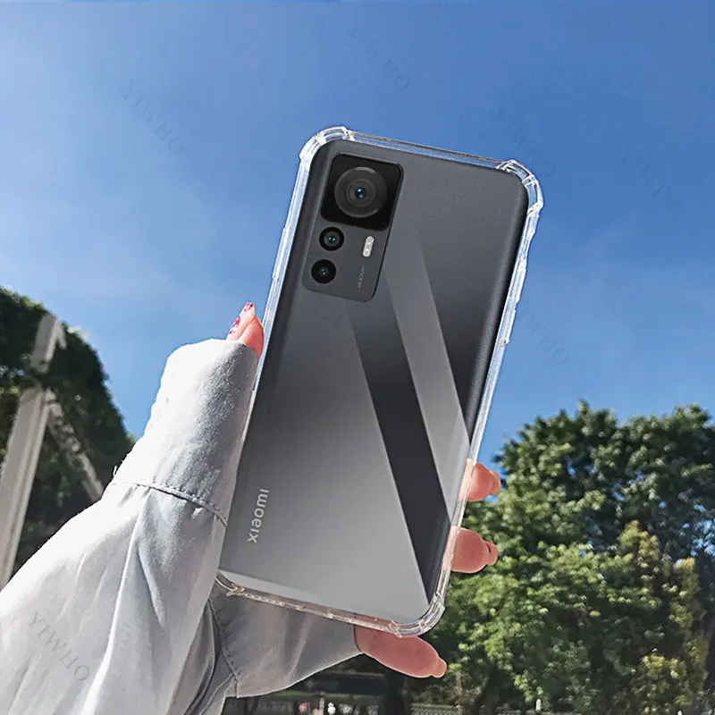 Мягкий чехол HD для телефона Xiaomi 12TPro прозрачный из ТПУ Для 12 T t Pro 6 67 дюйма 22081212UG