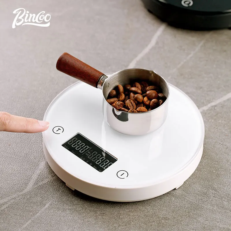 

BINCOO Hand-brewed Coffee Scale Italian Coffee Electronic Ccale Kitchen Household Scale 0.1g High Precision