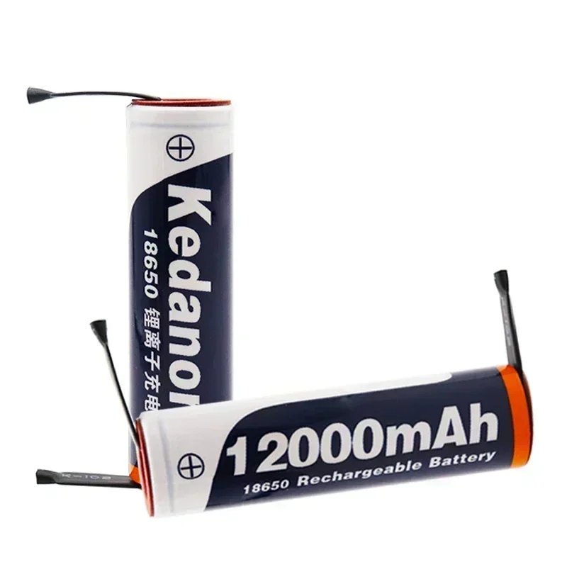 18650 rechargeable battery 3.7 V18650 12000 mAh capacity lithium-ion for flashlight torch + diy