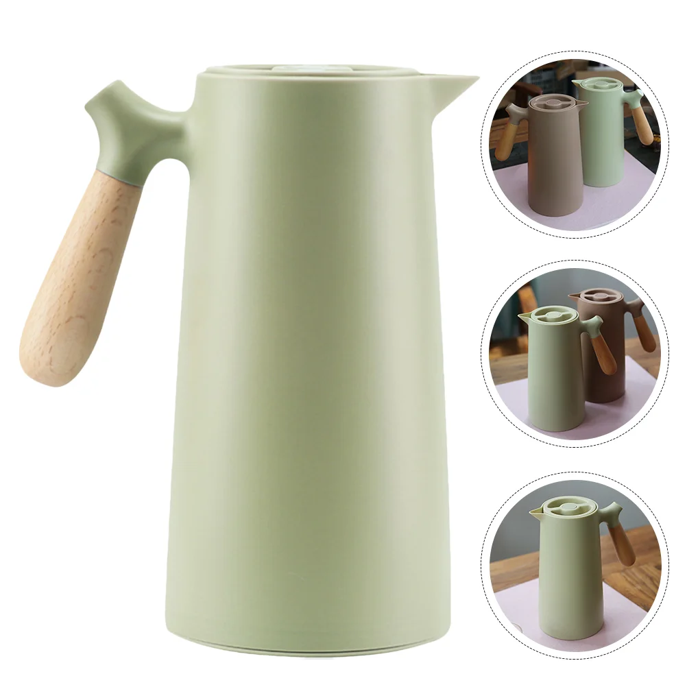 

Thermal Coffee Pot Water Insulated Kettle Hot Pitcher Bottle Tea Jug Vacuum Beverage Dispenser Steel Stainless Keeping Pitchers