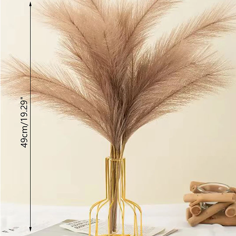 Искусственные цветы пампасы трава искусственные растения тростник свадебное