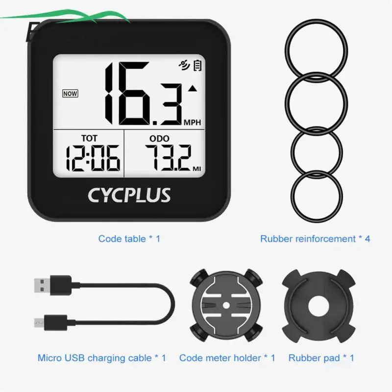 

Профессиональный велосипедный Спидометр G1 Cycplus, велосипедный одометр, Портативный Gps-код, таблица для езды на велосипеде, одометр, детектор скорости