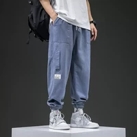 streetwear harajuku jogger sweatpant cotton trousers male pants 2022 black cargo pants men hip hop spring autumn harem pant