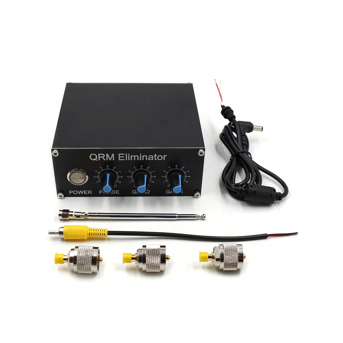

Угломер сигнала QRM X-Phase HF Bands 1 МГц до 30 МГц, угломер сигнала QRM из алюминиевого сплава, Устранитель сигнала с циферблатом и ручкой