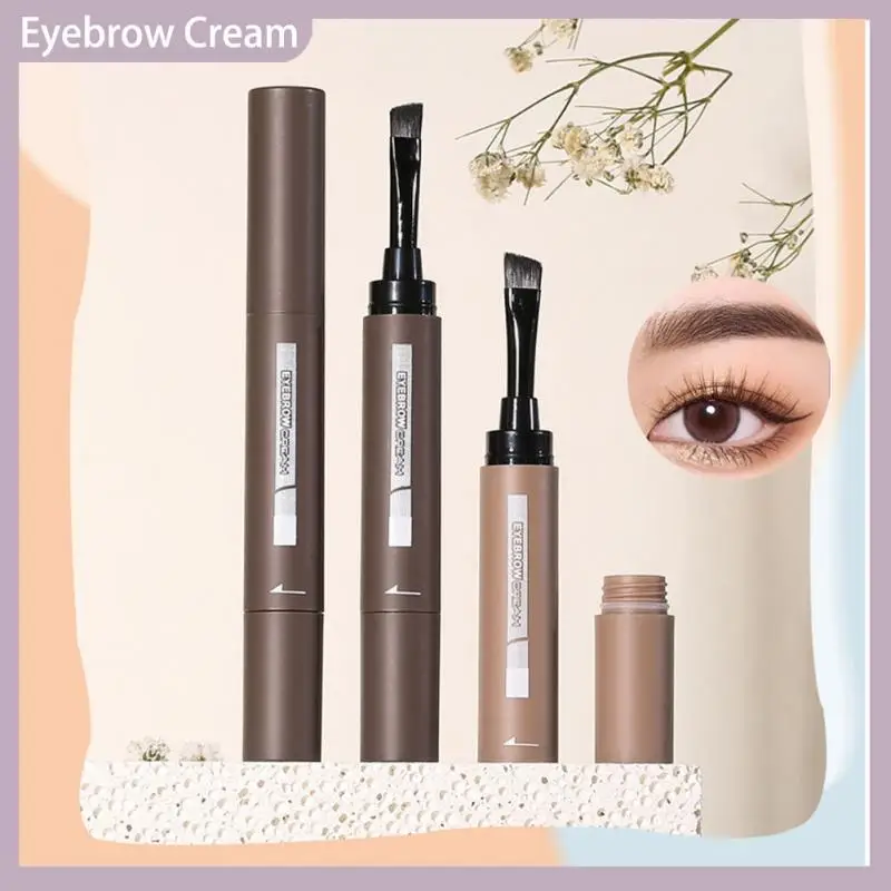 

Eyebrow Cream Dyeing Brow Mascara Natural Waterproof Lasting Creamy Texture 3 Colors Tinted Sculpted Eyebrow Enhancers Makeup