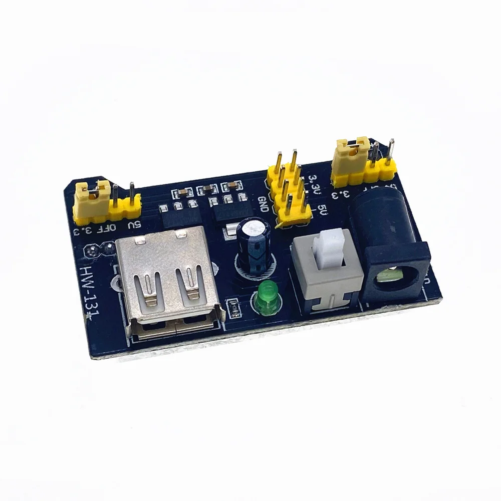 Оригинальная макетная плата MB102 3 В/5 В модуль питания + MB-102 830 точек без пайки