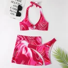 Сексуальные бикини, женский купальник, новинка 2022, купальник пуш-ап, пляжная одежда, женские купальные костюмы с юбкой, пляжный комплект бикини для бассейна