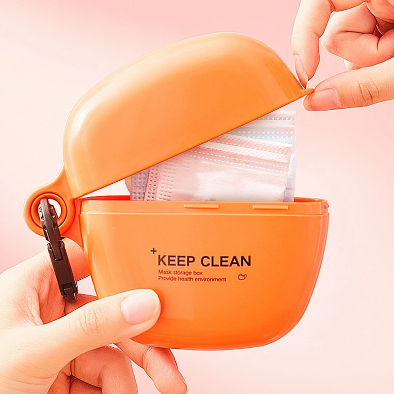

Бытовой пылезащитный футляр для хранения маски портативный футляр для хранения маски для лица Водонепроницаемый держатель для маски
