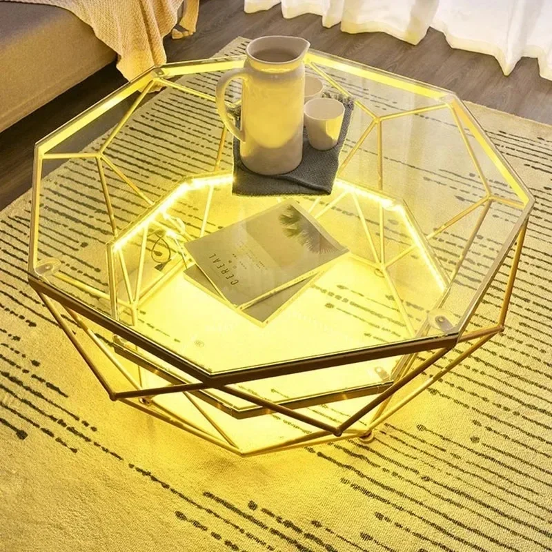 Гламурные минималистичные журнальные столики роскошные уникальные круглые в