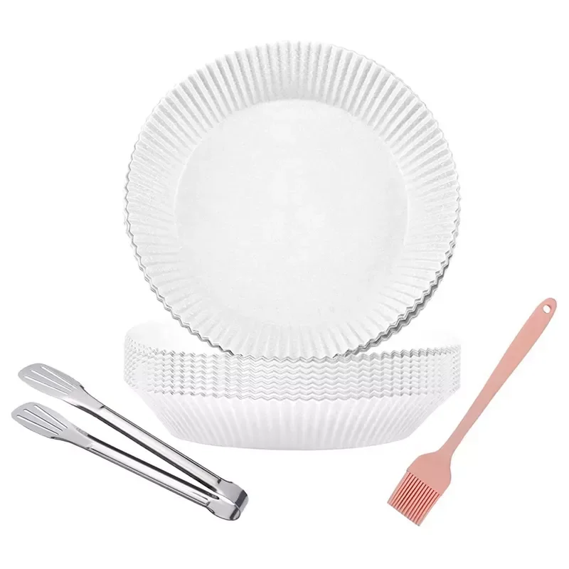 

Одноразовый бумажный вкладыш NEW2023 для фритюрницы, антипригарные вкладыши для фритюрницы, бумага для выпечки для фритюрницы, Пергамент Для В...